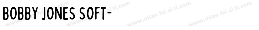 BOBBY JONES SOFT字体转换